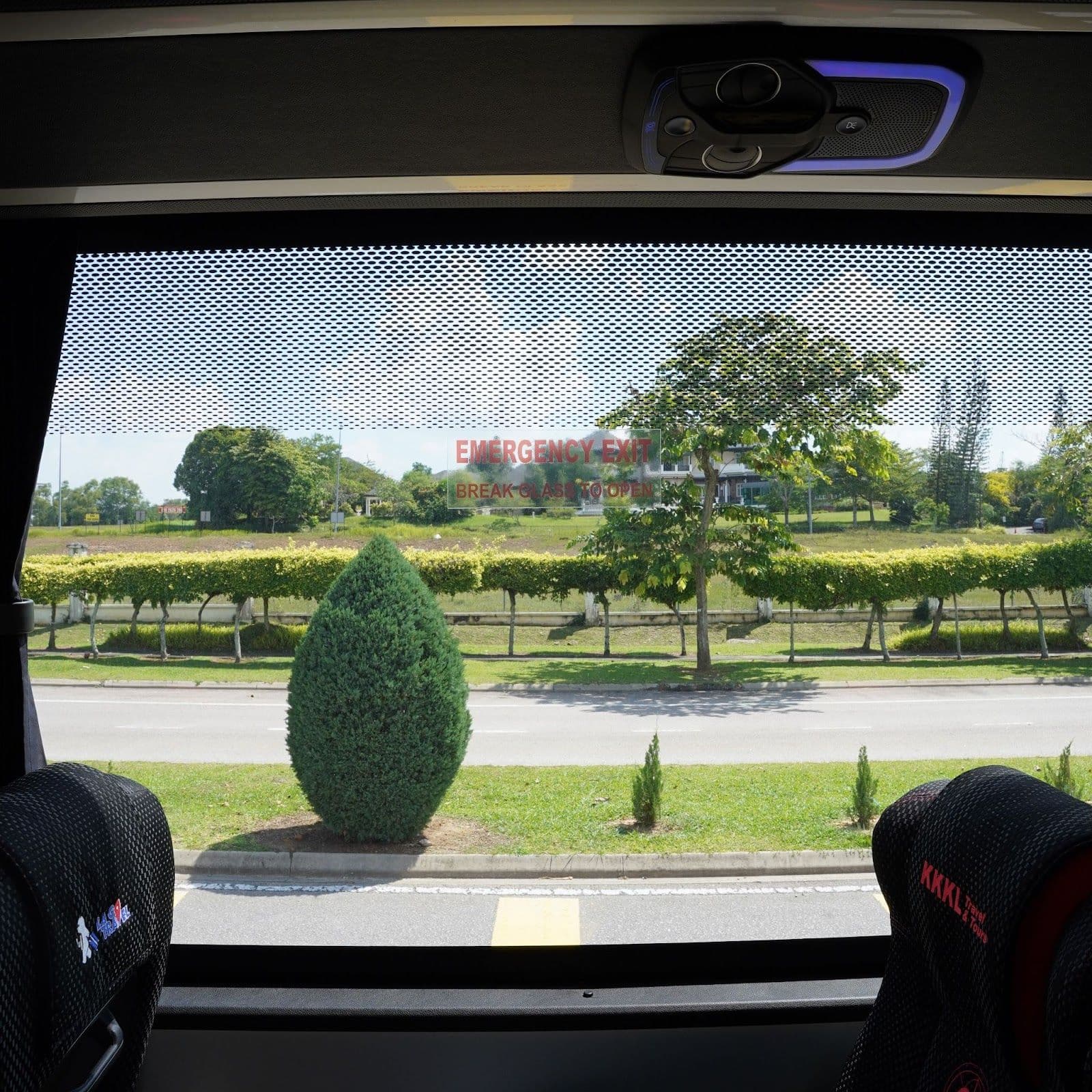 Enjoy the scenic views of the outdoors.