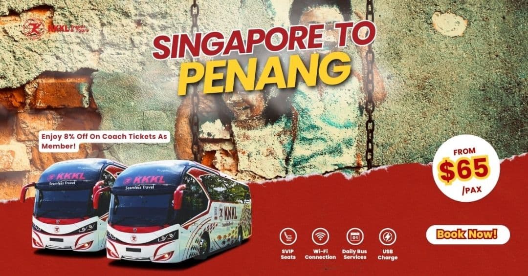Bus from Singapore to Penang