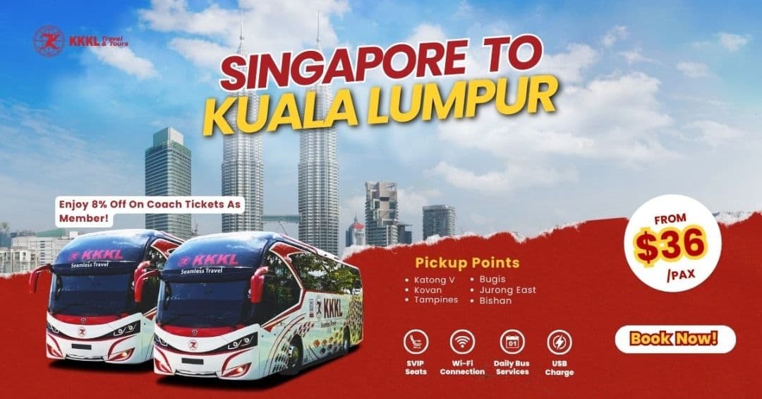 新加坡前往吉隆坡巴士票