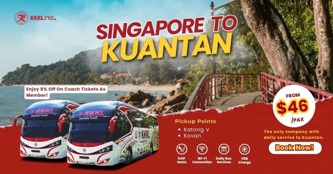 Bus from Singapore to Kuantan