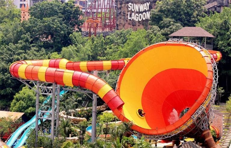 Thrills, slides and adventure await at Sunway Lagoon – Malaysia’s ultimate theme park! Source: Sunway Pyramid