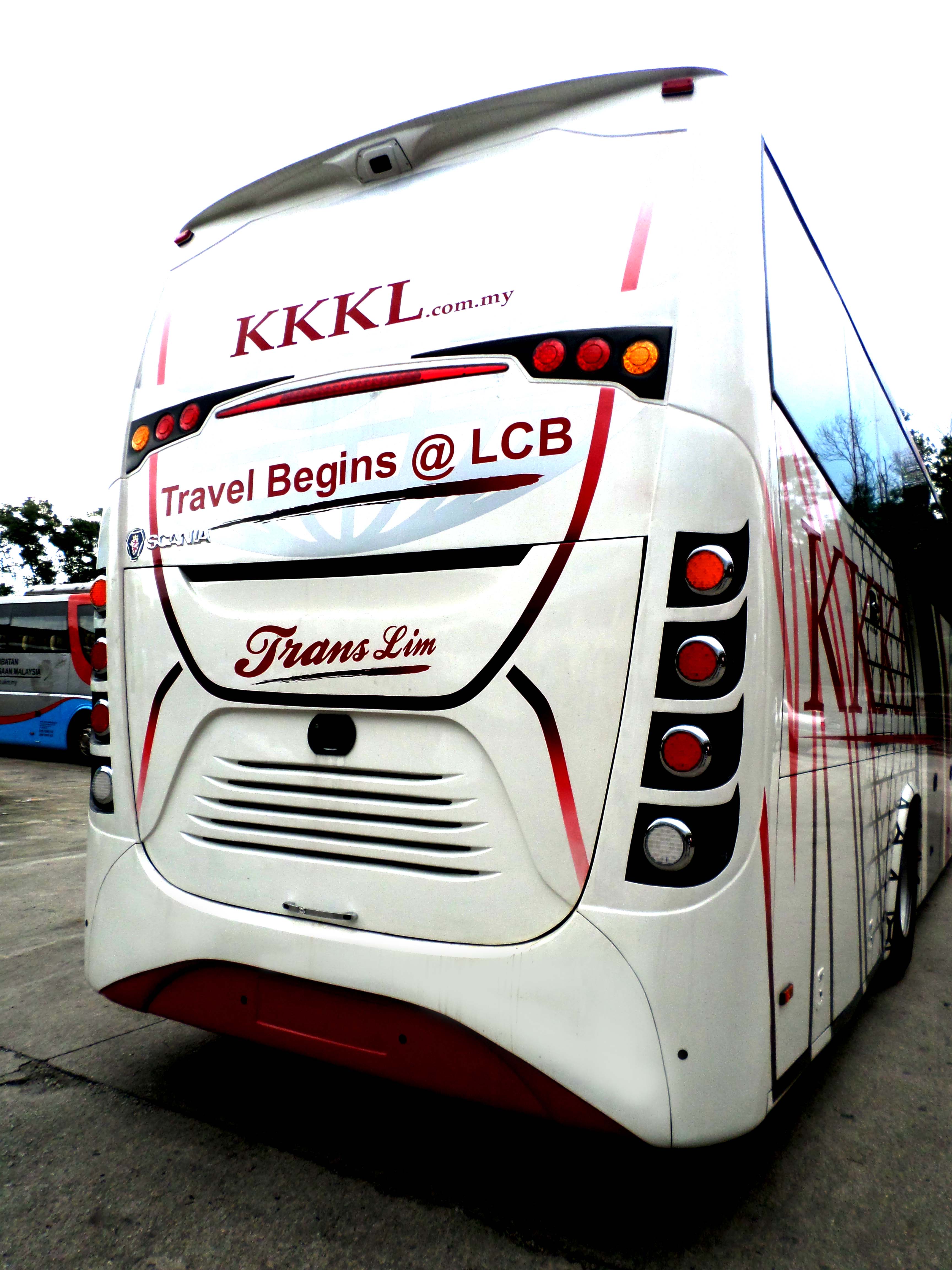 Bus from Singapore to Melaka