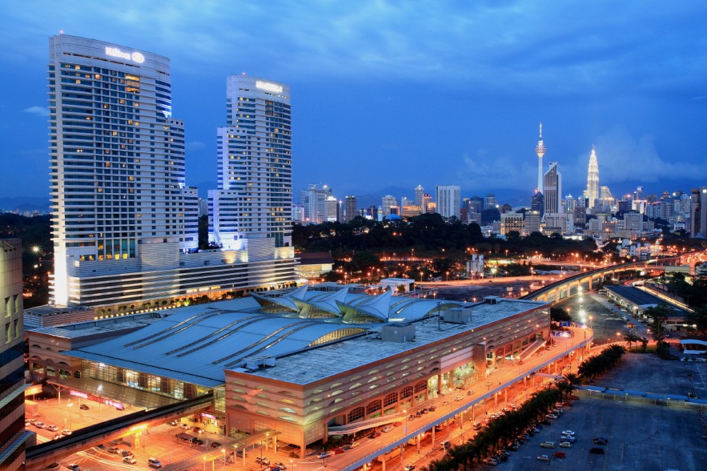 KL_Sentral_at_Night