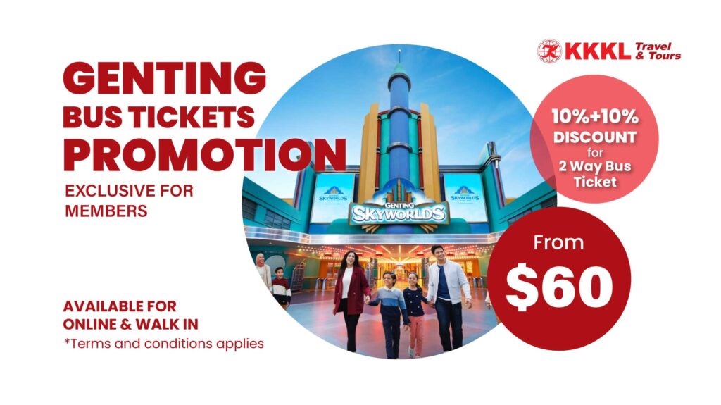 Genting coach ticket promotion