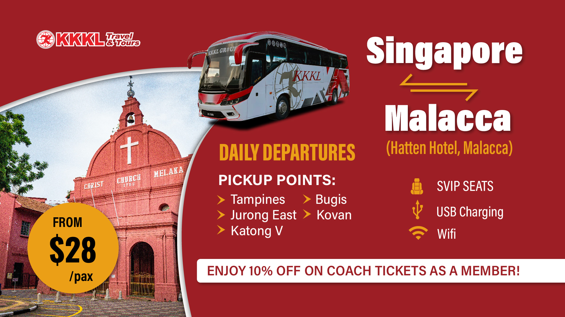 tour singapore to malacca
