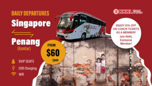 bus from singapore to penangna