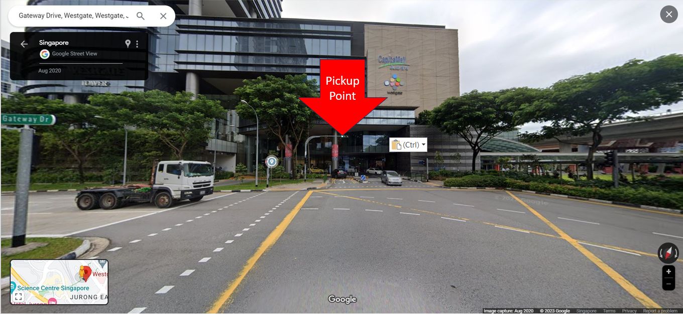 Jurong East pickup point